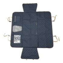 Unique Bargains 1 Pc Load-bearing Car Seat Cover with Safety Belts Hanging Ropes for Pet Blue