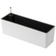 thumbnail image 1 of Maceta rectangular autorriego con indicador de nivel de agua, maceta decorativa Blanco, 1 of 9