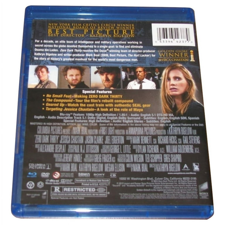 Zero Dark Thirty (Blu-ray + DVD), Sony Pictures, Action