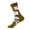 Army Green, variant on Geometric Print Novelty Socks Long Funky Cute for Men and Women Pack Size:One Size