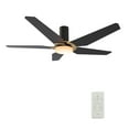 thumbnail image 4 of 52" 5 Blade Indoor Wifi Ceiling Fan with Dimmable LED Light and Remote for Living Room, 4 of 7