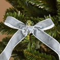 thumbnail image 4 of FRAÎCHE Christmas 6 Count Velvet Bow Set, Blue, 4 of 5