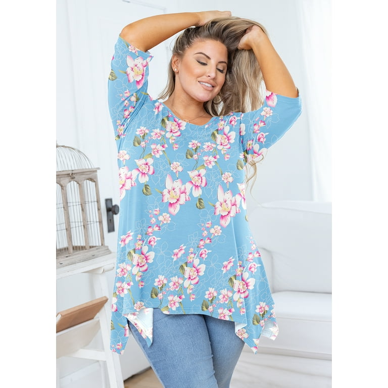 Generic Plus Size Fall Outfits for Women Sexy Blouse Womens Tunic