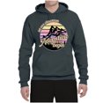 thumbnail image 2 of Wild Bobby Let Our Classroom Adventure Begin Mountain Sunset Light Colors Pop Culture Unisex Hoodie Sweatshirt, Charcoal, 3X-Large, 2 of 6
