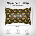 thumbnail image 6 of Disketp Cute Cartoon Bees Satin Pillowcase For Hair And Skin - Satin Pillow Cases Standard Size 20x30 Inches With Zipper,Gifts For Women Men, 6 of 8