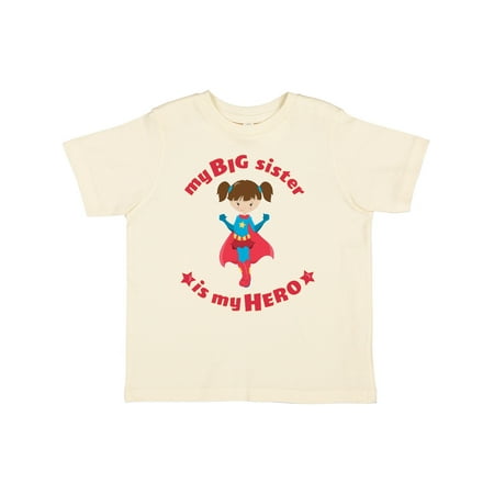 

Inktastic My Big Sister is My Hero Gift Toddler Boy or Toddler Girl T-Shirt