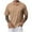 Brown, variant on Ashirexll Mens T-shirts, Big and Tall Shirts for Men, Summer Casual Turndown Collar Short Sleeve Solid Color Fashion T-Shirts
