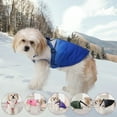 thumbnail image 3 of Dog Coat with Harness, 2 In 1 Outfit Warm Garment Jacket, Winter Dog Coat Fleece Dog Jacket Waterproof Dog Coat Zipper Dog Jacket, 3 of 6