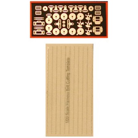 1/20 2-Racing Harness Sets w/Fabric Woven Seat Belts (Photo-Etch)