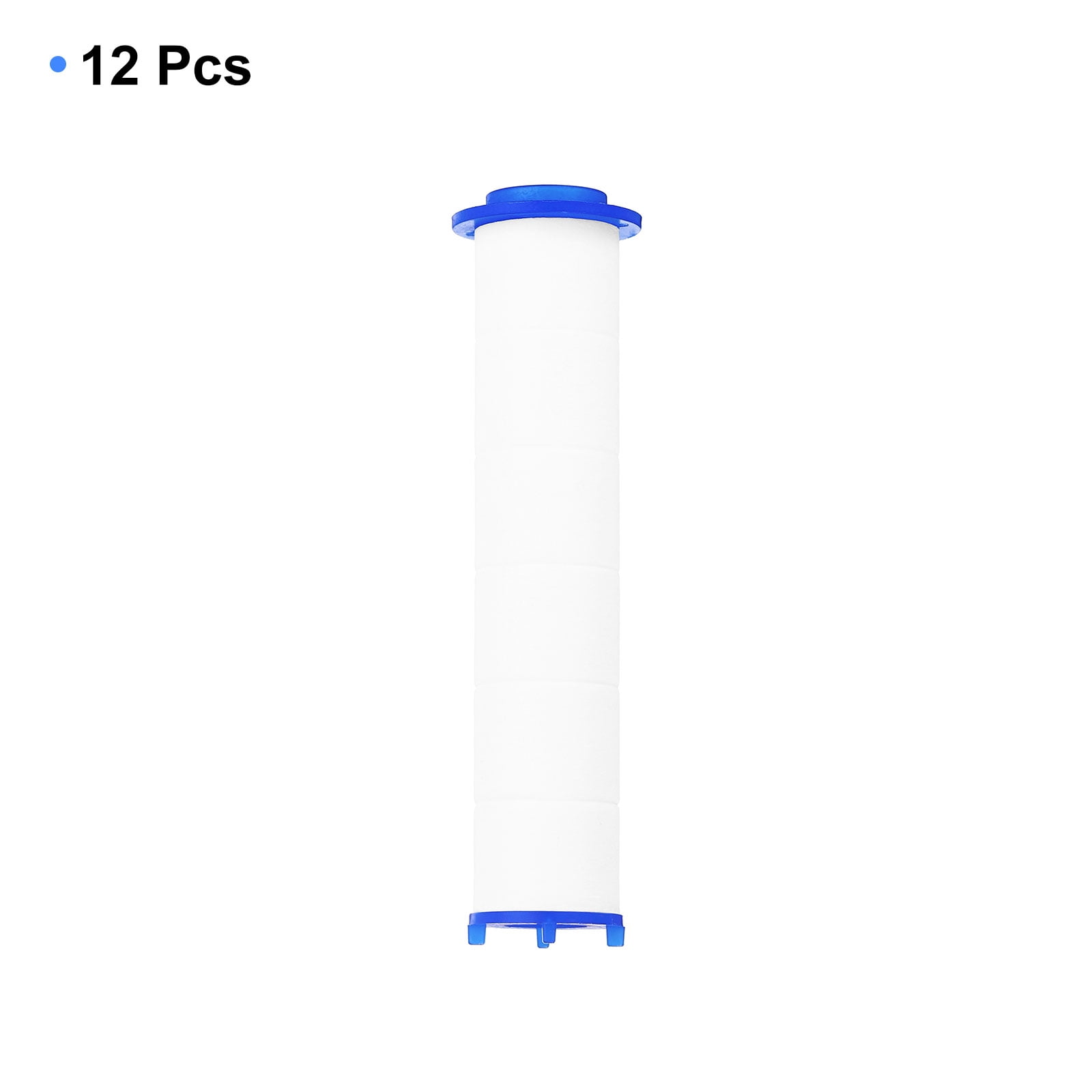 Unique Bargains 12Pcs PP Cotton Replacement High-Pressure Shower Jet Sets 3.74"