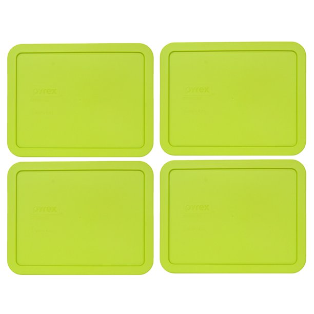 Pyrex 7211PC 6 Cup Green Edamame Rectangle Food Storage Replacement