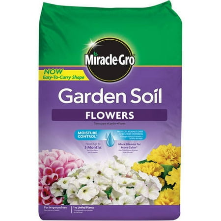 Miracle-Gro Garden Soil Flowers - Walmart.com