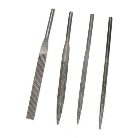 

BAMILL 4pcs Pneumatic File Blades Air File 5×125mm Small File Air File Saw Accessories