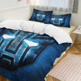 thumbnail image 6 of Transformers 3-Piece Comforter Set for Bedroom, Transformers Bedding Set for Kids Adults, Soft Microfiber Duvet Cover Set with Zipper Closure, 1 Duvet Cover + 2 Pillow Covers, 6 of 8