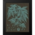 thumbnail image 2 of Vision Studio 12x14 Black Modern Framed Museum Art Print Titled - Shimmering Leaves VII, 2 of 5