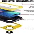 Waterproof Case for iPhone 13, Heavy Duty Military Grade Drop