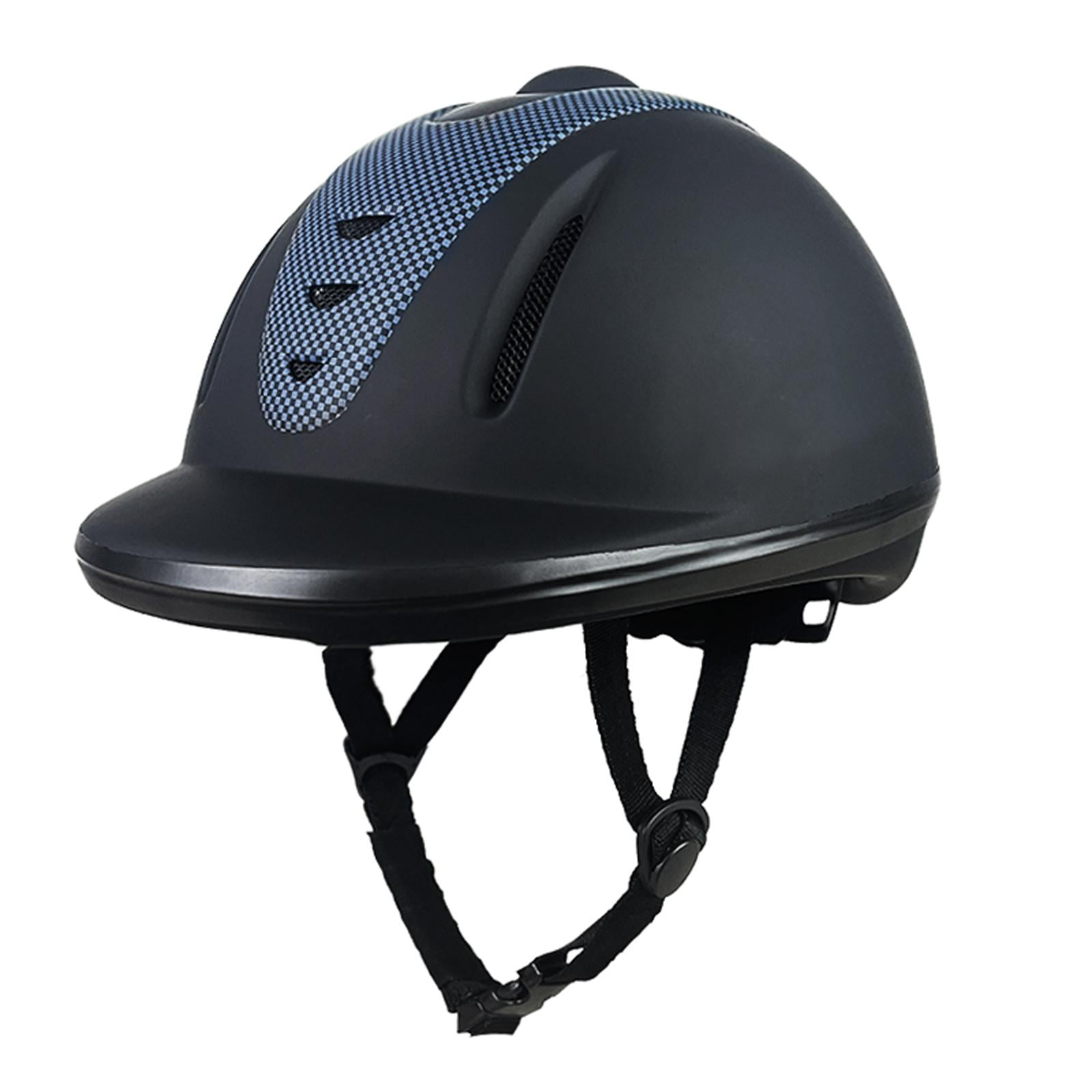 koolsoo Equestrian Helmet Bike Helmet Practical Shock Absorption Fashion Professional Sweat Absorbing Equestrian Hat Horse Riding Cap XL