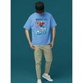 thumbnail image 2 of Born To Chill - Surfing Polar-Bear ICEE Graphic Men's T-shirt, 2 of 4