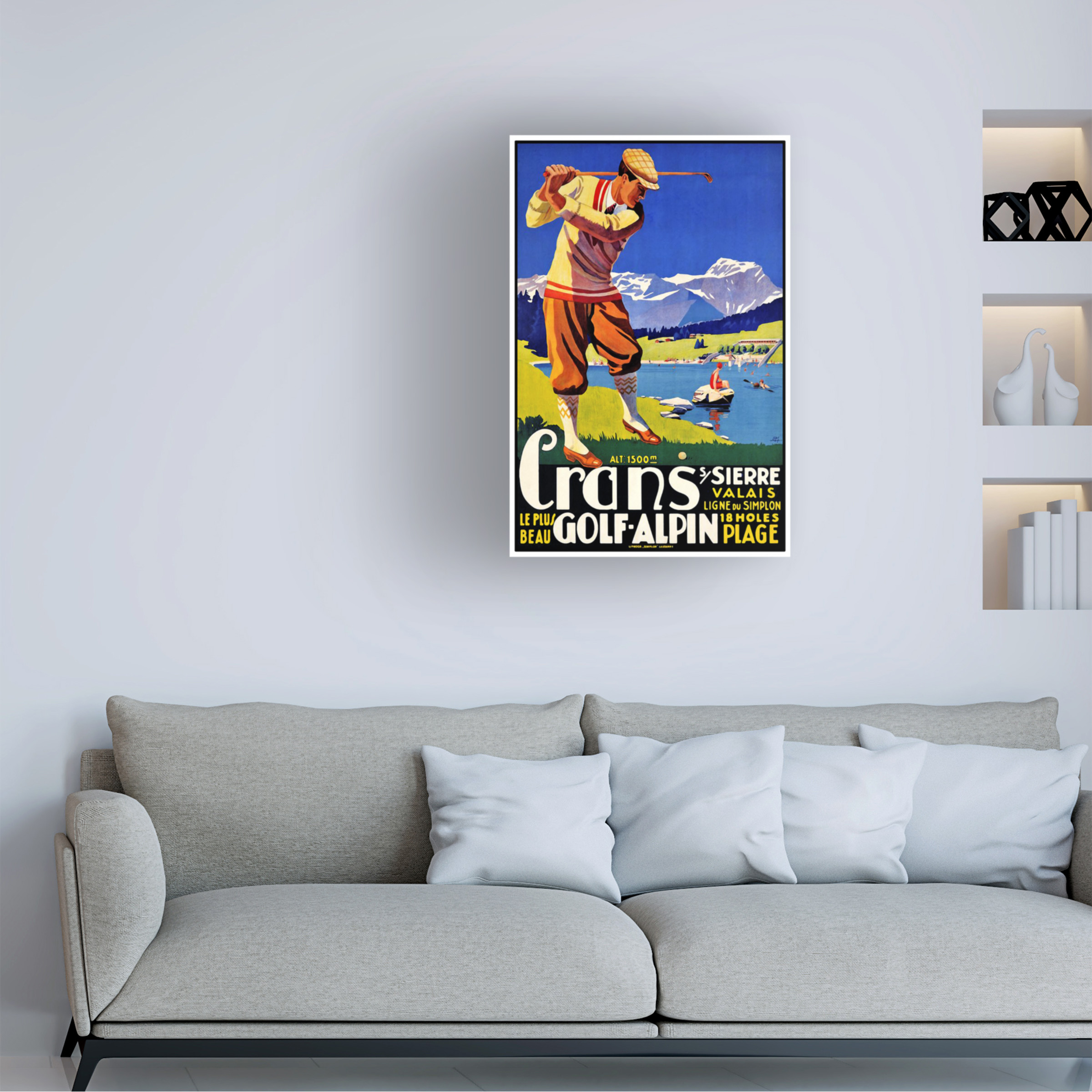 Trademark Fine Art 'Travel 35 II' Canvas Art by Vintage Lavoie