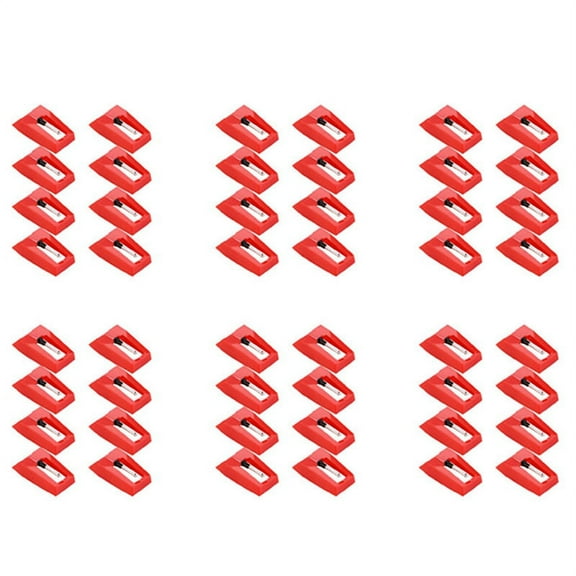 48 Pcs Record Player Needle Turntable Diamond Replacement Stylus Needles for Vinyl Record Player