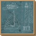 thumbnail image 3 of Amanti Art Coastal Blueprint III Framed Canvas Wall Art, 3 of 5