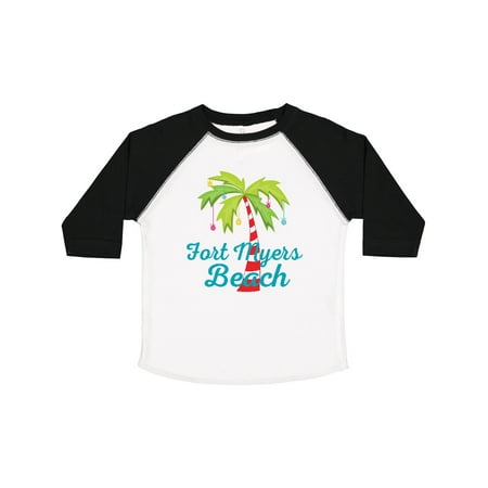 

Inktastic Fort Myers Beach Florida Christmas Vacation Gift Toddler Toddler Girl T-Shirt