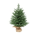 thumbnail image 2 of Artificial Tree Tabletop Xmas Tree Faux Greenery Durable Polyethylene for Holiday Fireplace Entryway Use, 2 of 9
