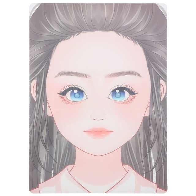 SHISUYAN Face Painting Practice Board Facial Paint Board Face Painting Practice Mold Painting Board