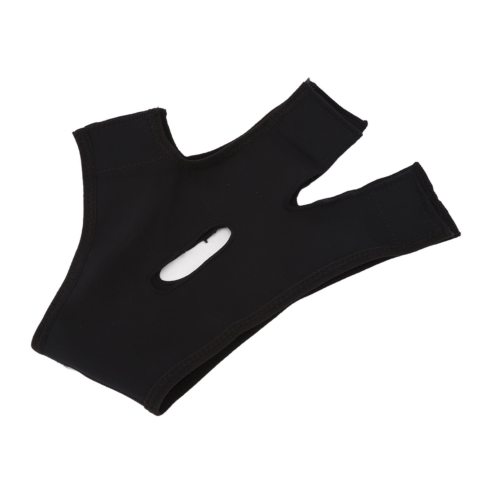 Yajisi Slimming Face Strap Black Portable Light Weight Massage Breathable V Line Shaping Face Belt M Face Lifting Belt Double Chin Reducer 13 inches / 33.0 cm