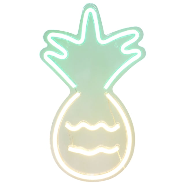 Luz decorativa, lámpara de neón LED con forma de fruta, letrero de neón, máximo confort Jadeshay A