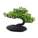 thumbnail image 3 of Árbol bonsái artificial decorativo con flor de piedra. Verde 27x23cm, 3 of 9