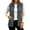 *Dark Gray, variant on ClodeEU Women's Stand Collar Zip Up Fleece Vest, Sleeveless Lightweight Warm Gilet With Pockets ,Women's Plus L