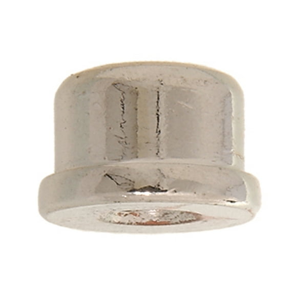 B&P Lamp® 9/16" Ht., Nickel Plated Finial, Tap 1/4-27F