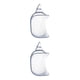 thumbnail image 4 of Cesto de ropa sucia Injueey plegable bolsa almacenamiento malla Gris 2piezas, 4 of 6