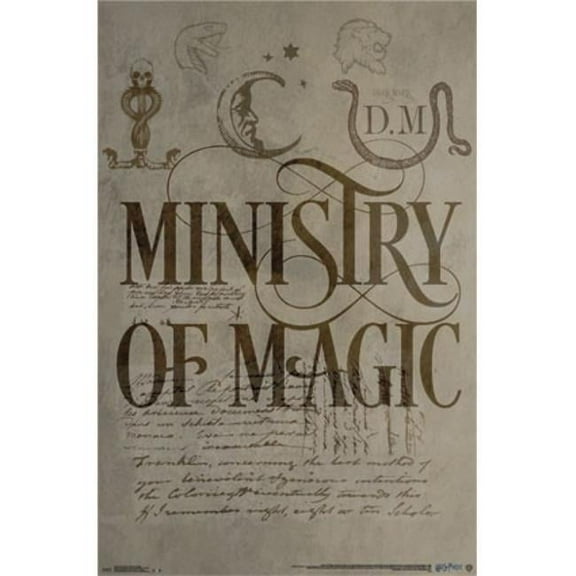 Harry Potter - Ministry of Magic Poster Print