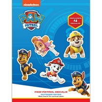 Paw Patrol Decals - Set of 4 Stickers Chase, Skye, Marshall, Rubble for Kids and Adults - Vinyl Decals for Laptop, Tumbler, Water Bottle, Vehicles - Nickelodeon Stickers
