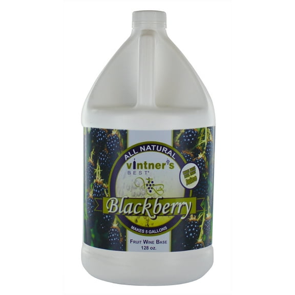Home Brew Ohio Vintners Best Blackberry Fruit Wine Base Jug - 128 oz.