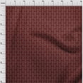 thumbnail image 3 of oneOone Silk Tabby Fabric Dot & Floral Block Printed Craft Fabric BTY 42 Inch Wide, 3 of 4