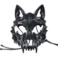 thumbnail image 2 of Crâne Réaliste Halloween pour Performances sur Scène Robe d'Anniversaire C, 2 of 10