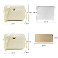 thumbnail image 4 of Ladies Crossbody Bag Fashion Diamond Pattern Chain Crossbody Purse Shoulder Bag, 4 of 10