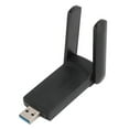 thumbnail image 1 of Adaptador De Red Inalámbrico USB, Adaptador De Tarjeta De Red Profesional 1300Mbps Compacto Para Auriculares Para Computadora, 1 of 7