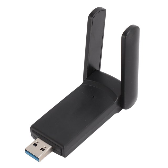 Adaptador De Red Inalámbrico USB, Adaptador De Tarjeta De Red Profesional 1300Mbps Compacto Para Auriculares Para Computadora