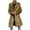 Brown, variant on Men's Fashion Overcoat Cardigan Jacket Warm Thick Winter Outwear Coat