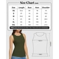 thumbnail image 3 of Women's Racerback Tank Top - Sleeveless Slim Fit Cami Shirt, Breathable Stretch Fabric, Casual Summer Blouse, 3 of 6