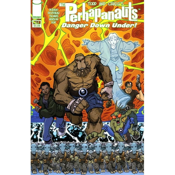 Perhapanauts, The: Danger Down Under #5B VF ; Image Comic Book