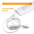 thumbnail image 3 of Cable de extensión de alimentación con tubo LED Tiqian T5 T8 de 1,8 m, paquete de 6, 3 of 7