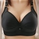 thumbnail image 2 of Ropa interior de sujetador diario de gran tamaño con estampado de mujer reunidos sin llantas Fridja nalpqowj34765, 2 of 3