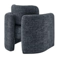 thumbnail image 5 of NPD Furniture Deryll Fabric Accent Arm Chair in Grenada Charcoal, 5 of 12