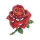 thumbnail image 2 of Flor de diamantes de imitación de estilo campestre vintage Broche, 2 of 4