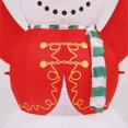 thumbnail image 4 of 8Ft Snowman Inflatable with Flashing Disco LED Lights, 4 of 6